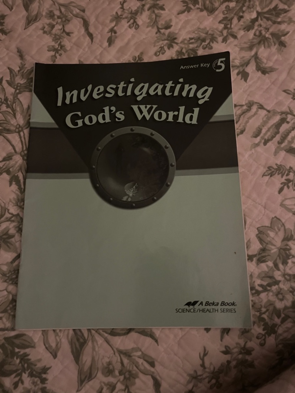 Understanding Gods World Answer Key Grade 5 Abeka Homeschool
